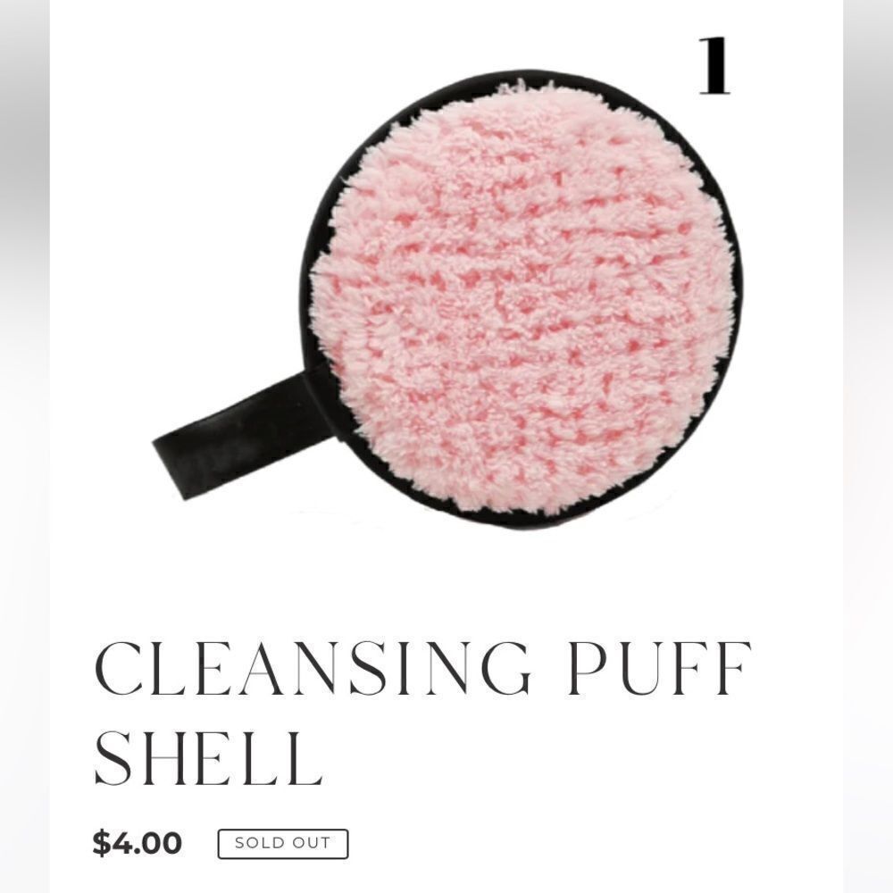 Simple Satch PUFF Cleanser reusable new with Ipsy bag